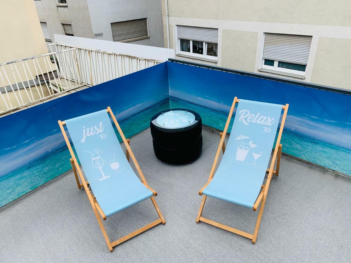 Schönes Apartment Terrasse 2P. Stadtnah Würzburg WLAN Exterior foto